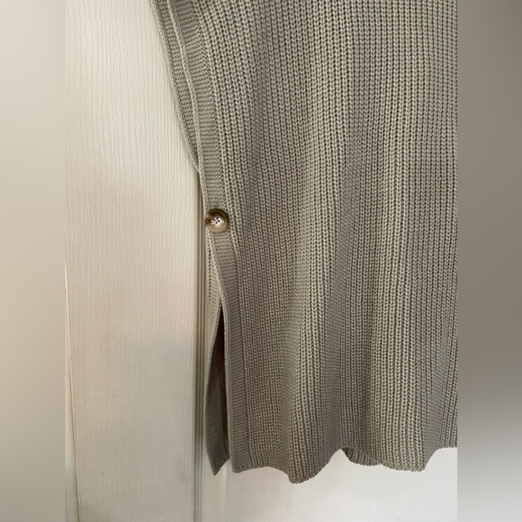 Cream Knitted Slipover with Hood - Picture 2 of 8